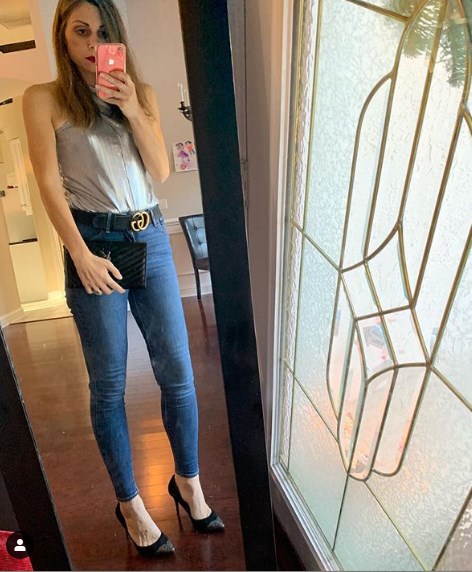 Джинсы скинни 2020 с высокой посадкой / Instagram