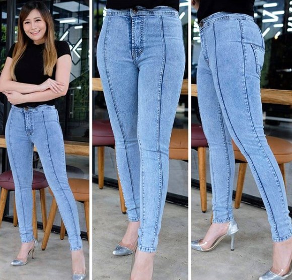 Модные джинсы 2020 с передним швом / Instagram