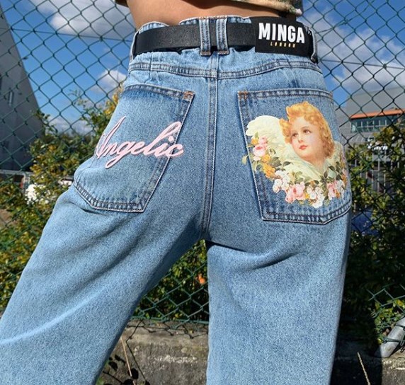 Винтажніе джинсі 2020 / Instagram