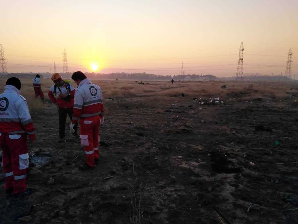 Украинский самолет разбился в Иране