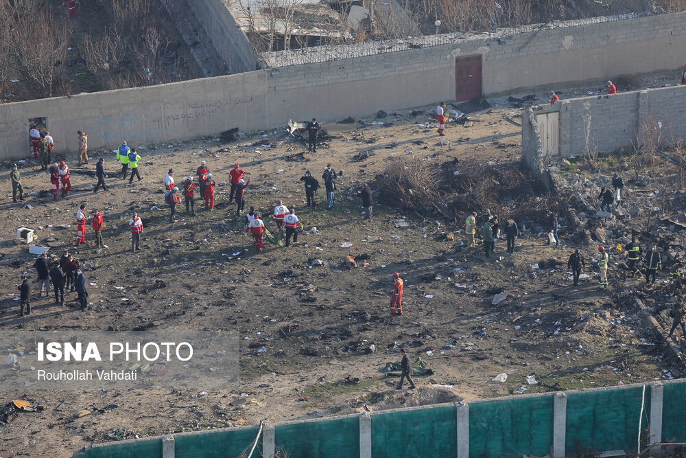 Украинский самолет разбился в Иране