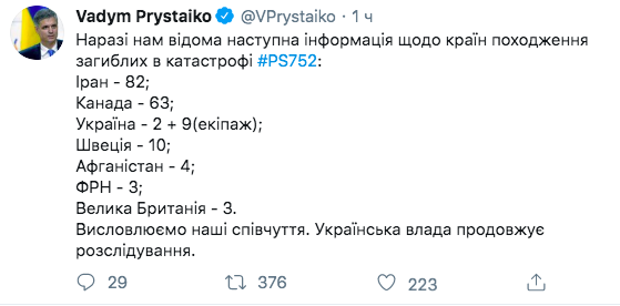 Крушение Боинг 737 МАУ: на месте трагедии собирают тела погибших