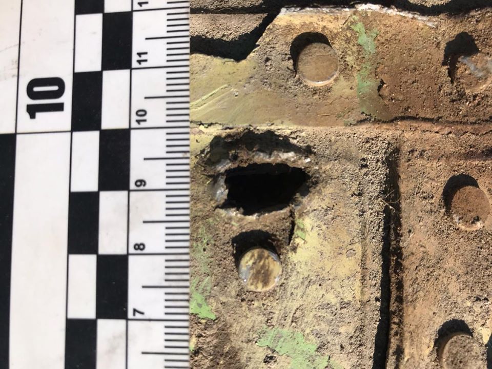 Фото с места крушения Боинга в Иране