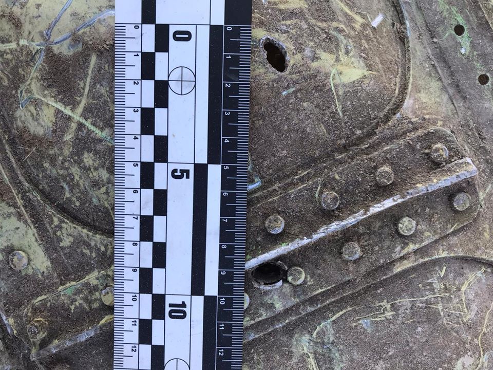 Фото с места крушения Боинга в Иране