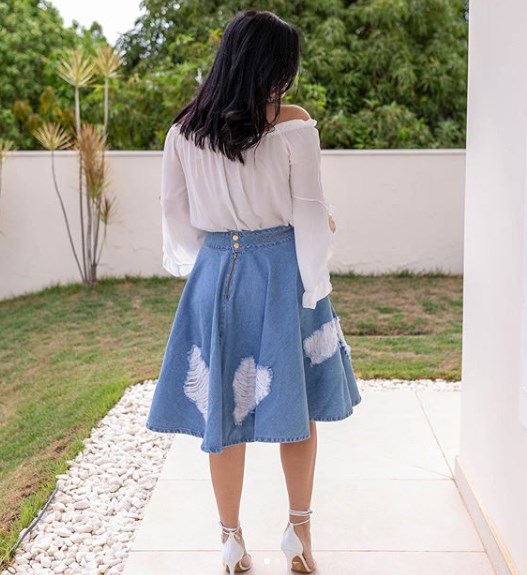 Джинсовые юбки 2020