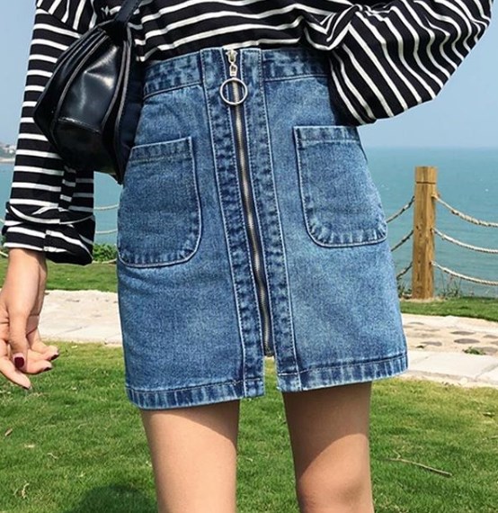 Джинсовые юбки 2020