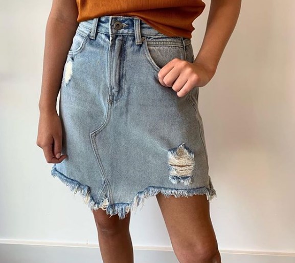 Джинсовые юбки 2020