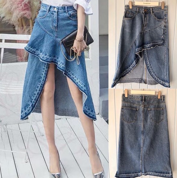 Джинсовые юбки 2020