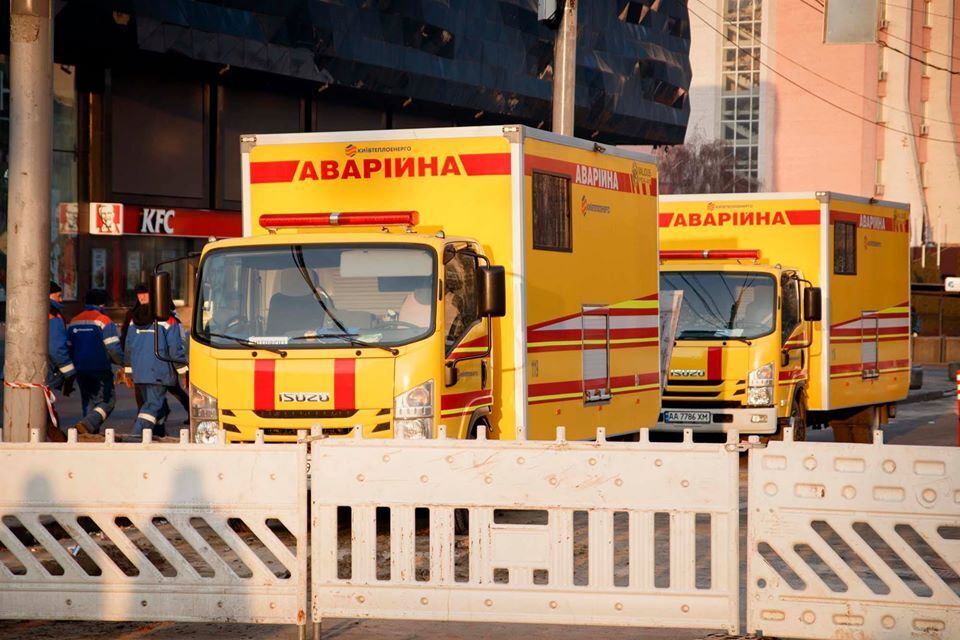 Авария возле ТРЦ Ocean Plaza