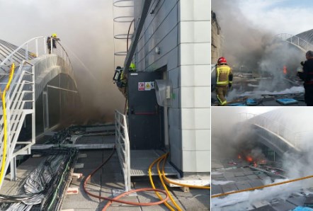 В Испании горит аэропорт Аликанте