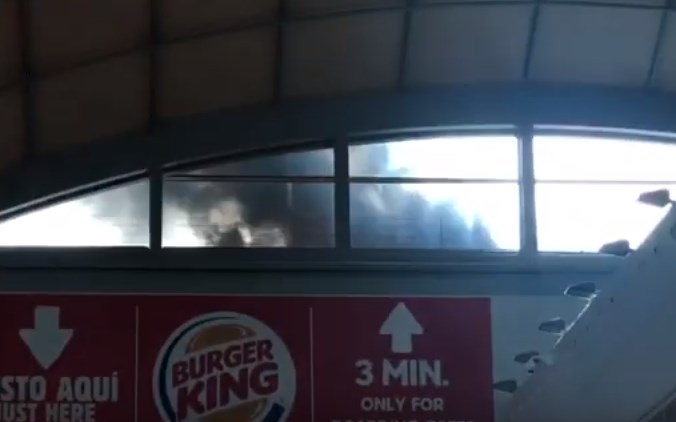 В Испании горит аэропорт Аликанте