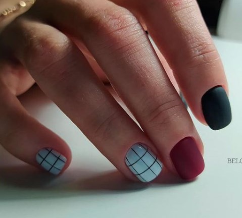 Маникюр на короткие ногти 2020