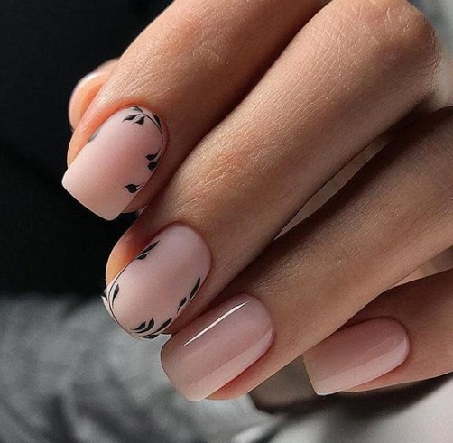 Маникюр на короткие ногти 2020