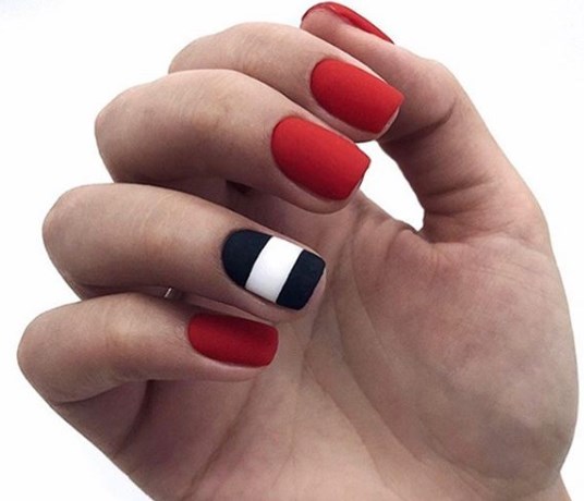 Маникюр на короткие ногти 2020