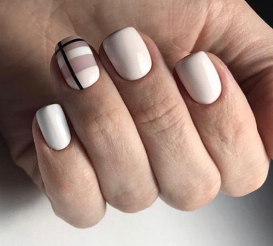 Маникюр на короткие ногти 2020