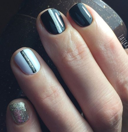 Маникюр на короткие ногти 2020