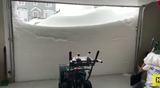 В Канаде выпало почти три метра снега