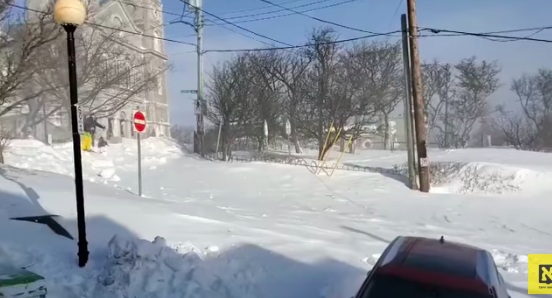 В Канаде выпало почти три метра снега