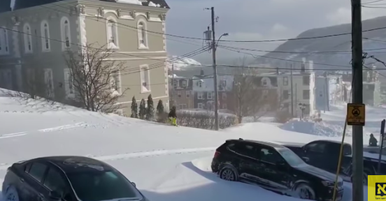 В Канаде выпало почти три метра снега