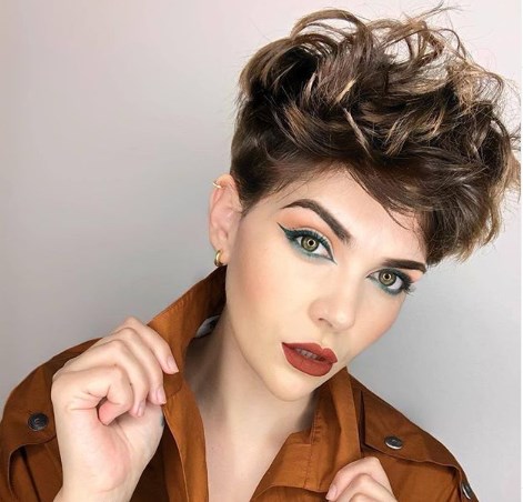 Стрижка пикси 2020