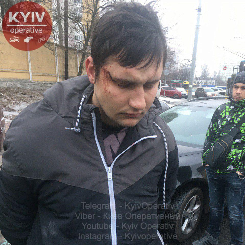 Пьяное ДТП в Киеве