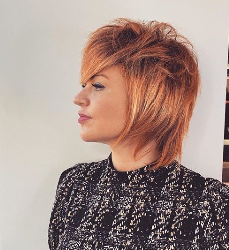 Модная женская стрижка шегги 2020 Модная женская стрижка шегги 2020