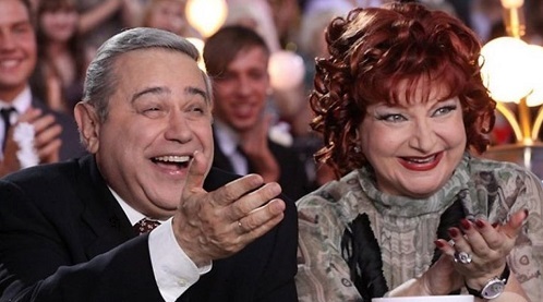 Евгений Петросян и Елена Степаненко Евгений Петросян и Елена Степаненко