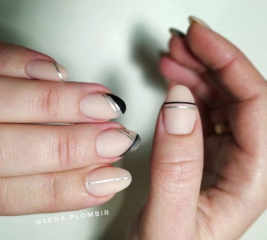 Матовый маникюр 2020