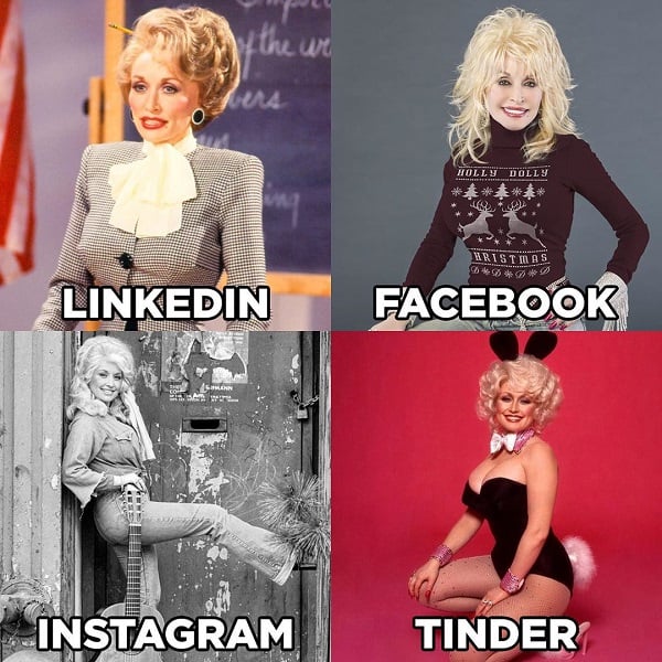 LinkedIn, Facebook, Instagram, Tinder - новый тренд захватил сеть