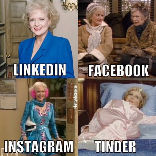 LinkedIn, Facebook, Instagram, Tinder - новый тренд захватил сеть