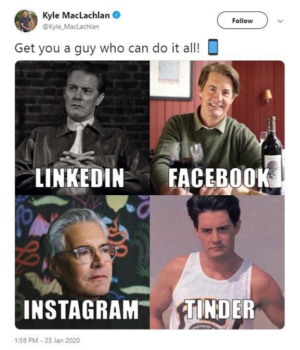 LinkedIn, Facebook, Instagram, Tinder - новый тренд захватил сеть