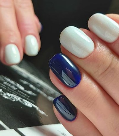 Белый маникюр 2020