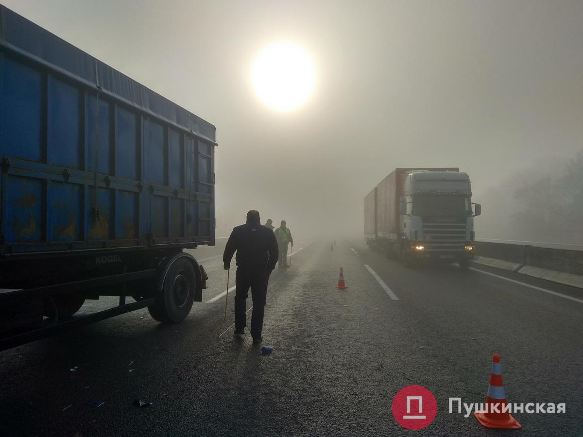 Масштабное ДТП под Одессой