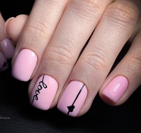 Маникюр минимализм 2020