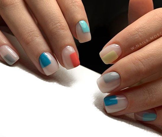 Маникюр минимализм 2020