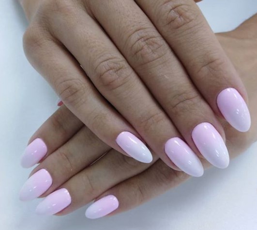 Маникюр омбре градиент 2020