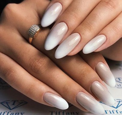 Маникюр омбре градиент 2020