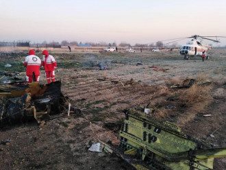 Крушение самолета МАУ в Иране