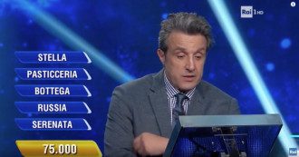 На итальянском телешоу Украину упрослили до размеров "малой России" / Фото: скриншот из видео На итальянском телешоу Украину упрослили до размеров "малой России" / Фото: скриншот из видео