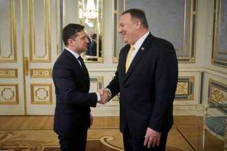 Зеленский, Помпео Зеленский, Помпео
