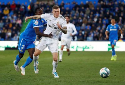 Звезда Реала исполнил "сухой лист" в матче с Валенсией