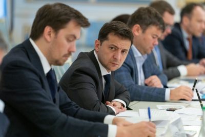 Зеленский, Гончарук