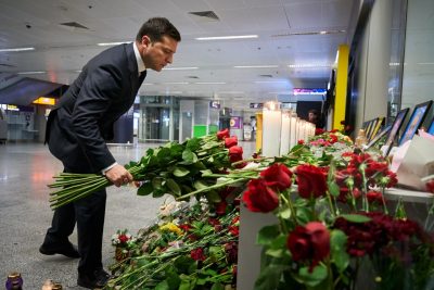 Крушение Боинга МАУ: у Зеленского рассказали, когда в Борисполь прибудет борт с телами погибших