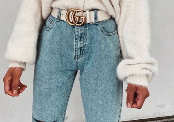 Модные джинсы 2020 – в моду вернулись рваные джинсы и расклешенные джинсы фото