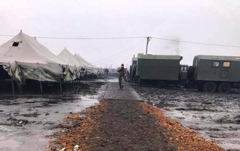 На полигоне Широкий лан вспыхнул жуткий пожар, есть пострадавший
