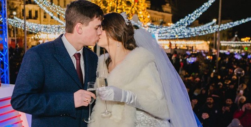 Свадьба на Новый год: как женился освобожденный моряк Андрей Эйдер