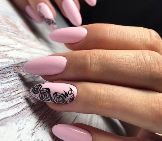Дизайн Розовых Ногтей Фото
