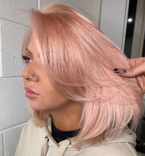 Окрашивание клубниный блонд 2020