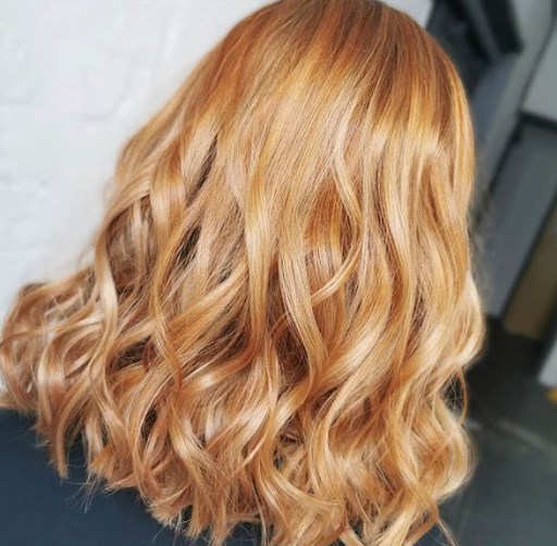 Окрашивание клубниный блонд 2020