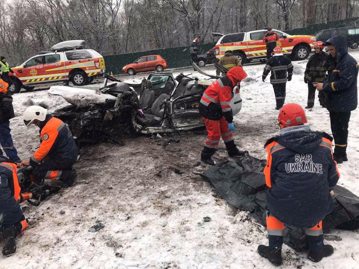 ДТП на Столичном шоссе в Киеве